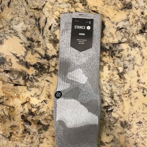 Brand new Stance causal socks, size large.